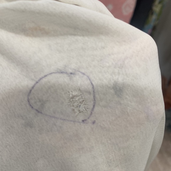 America Eagle Square Neck Open Back Key Hole Floral Midi Dress Size M - Picture 6 of 6